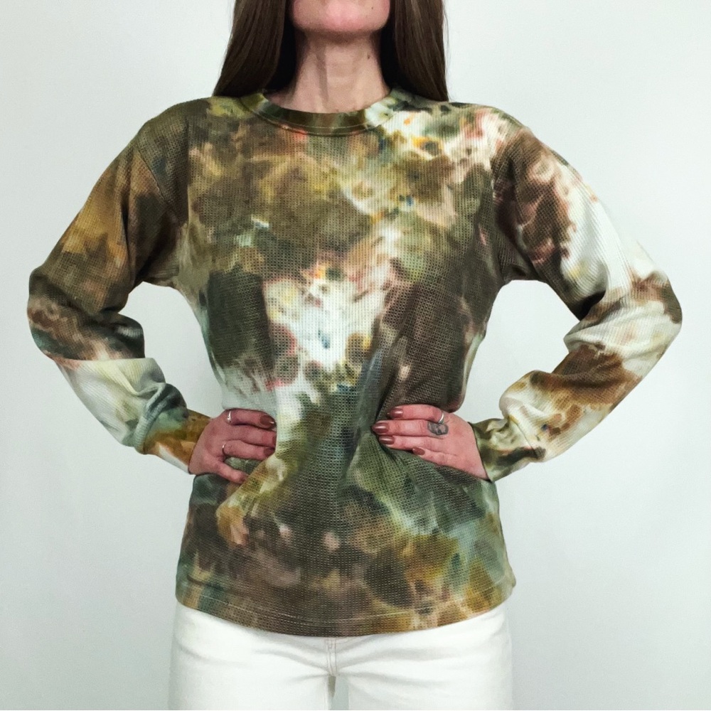 Vintage Hand-Dyed Thermal | Size M/L - Picture 2 of 9